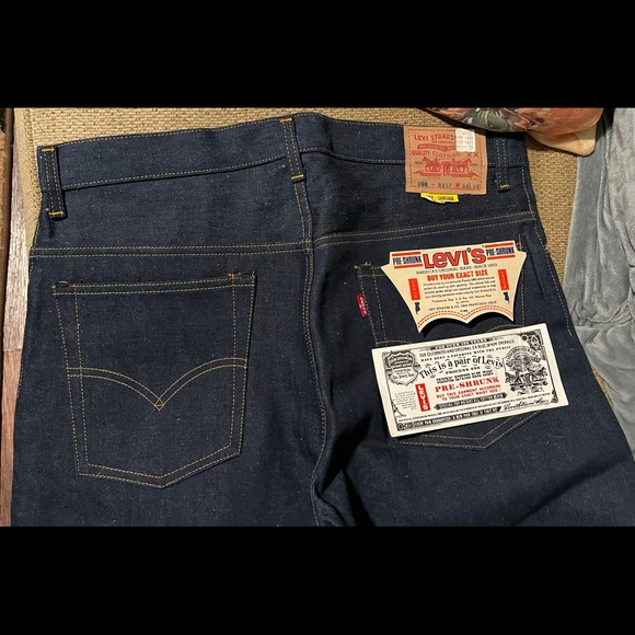 Vintage 505 LEVIS New dead stock w/tags. - Picture 3 of 3